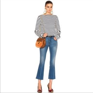 AMO Cropped Flare Jane in True Blue Size 27. Celebrity cult favorite!